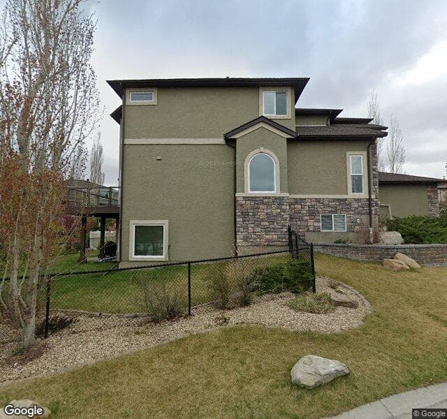Street view of 2715 Evercreek Bluffs Way SW, Calgary