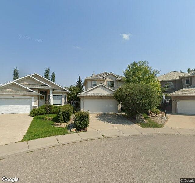 Street view of 66 Valley Glen Heights NW, Calgary