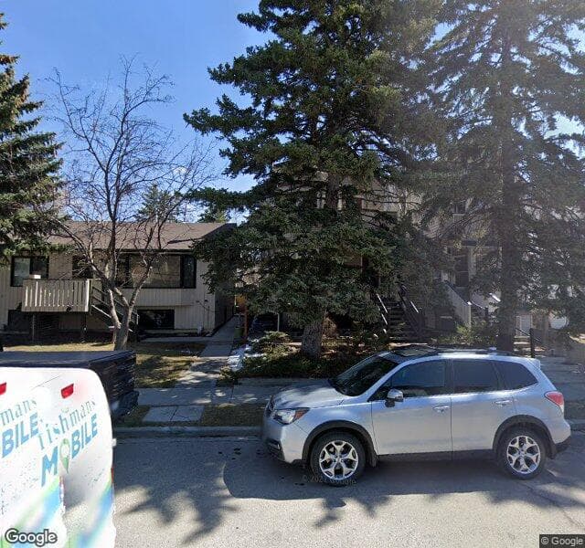 Street view of 3818 1 Street SW, Calgary