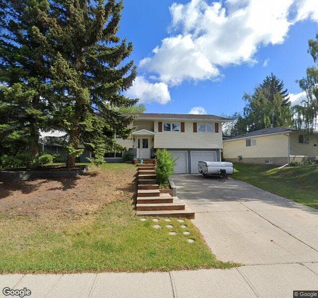 Street view of 8420 62 Avenue NW, Calgary
