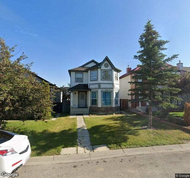 Street view of 16 Taravista Crescent NE, Calgary