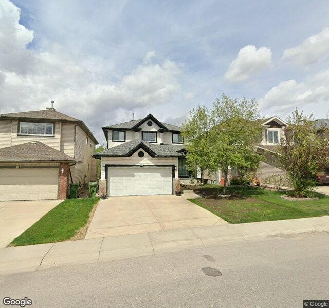 Street view of 42 Rockyspring Circle NW, Calgary