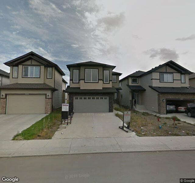 Street view of 15151 16 Street NW, Edmonton