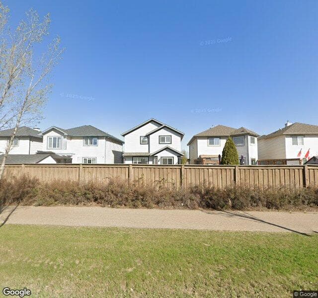 Street view of 8063 Shaske Drive NW, Edmonton
