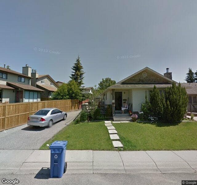 Street view of 127 Ranchridge Drive NW, Calgary