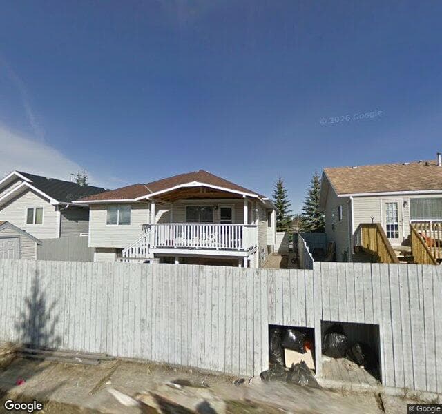 Street view of 60 Applecrest Crescent SE, Calgary