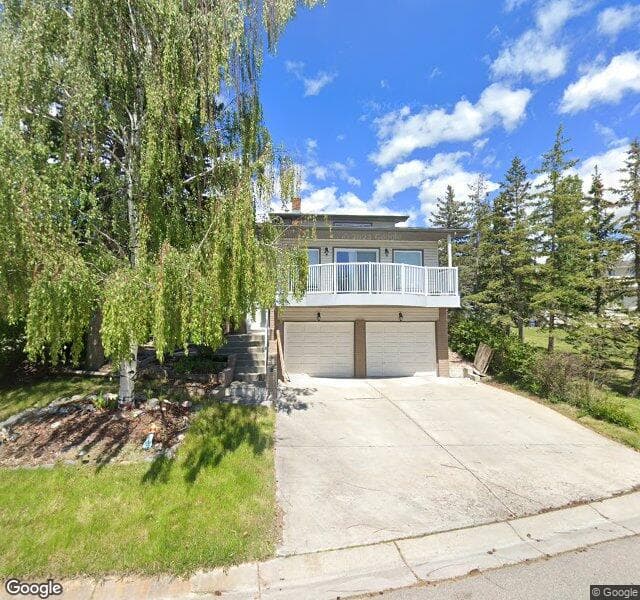 Street view of 40 Hawkwood Crescent NW, Calgary