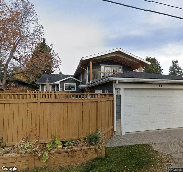 Street view of 41 Glamorgan Drive SW, Calgary