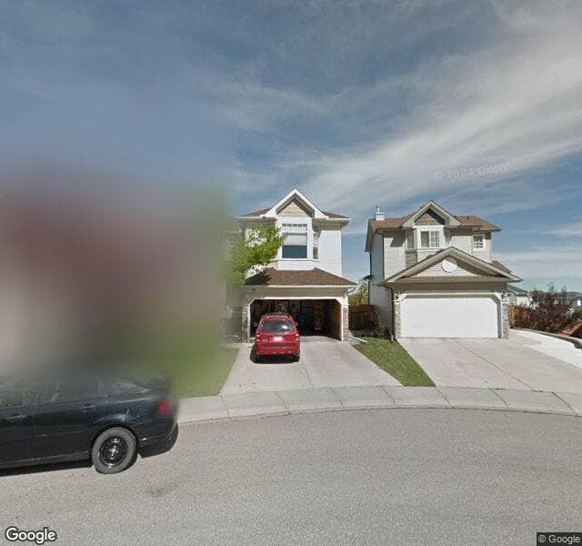 Street view of 95 Hidden Ranch Close NW, Calgary