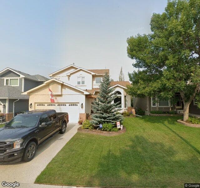 Street view of 58 Scanlon Hill NW, Calgary