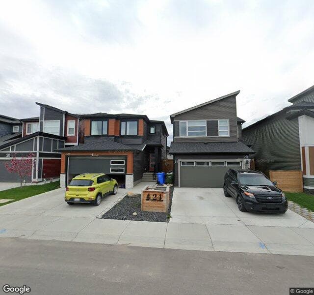 Street view of 24 Wolf Creek Street SE, Calgary