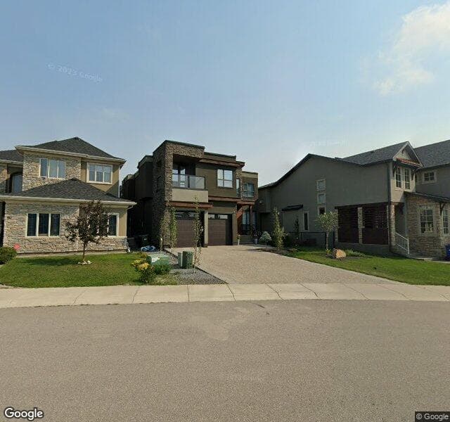 Street view of 76 Coulee Way SW, Calgary