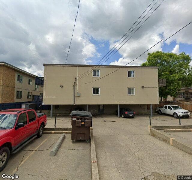 Street view of 306-10225 114 Street NW, Edmonton