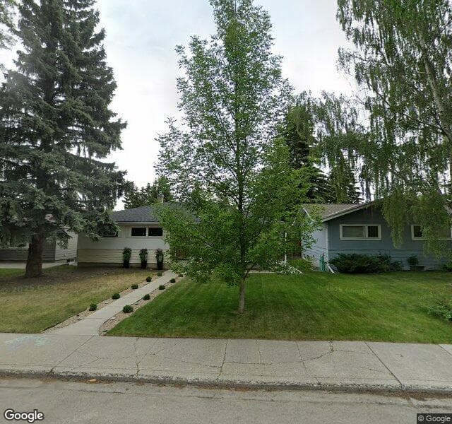 Street view of 1322 Hamilton Street NW, Calgary