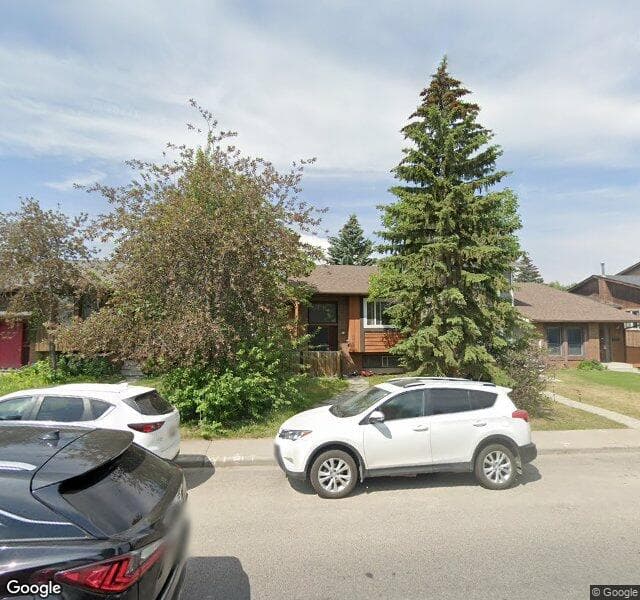 Street view of 4239 49 Street NE, Calgary