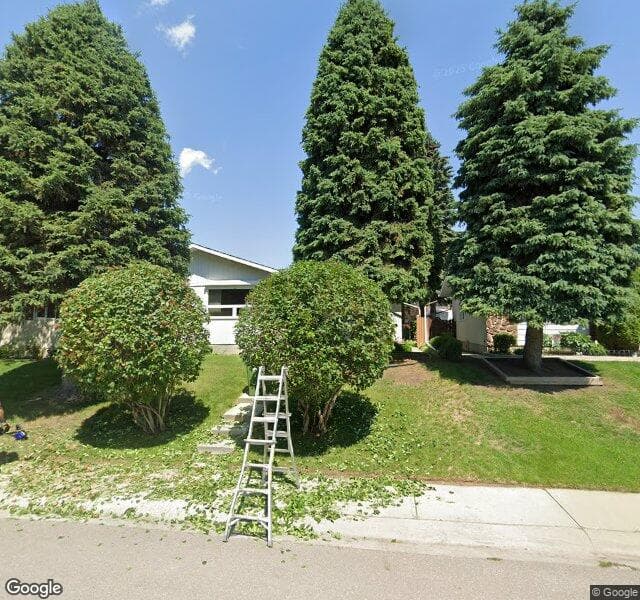 Street view of 64 Marbrooke Circle NE, Calgary