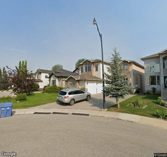 Street view of 76 W Cedar Rise SW, Calgary