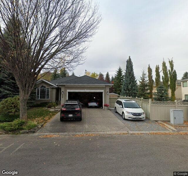 Street view of 208 Sienna Hills Drive SW, Calgary