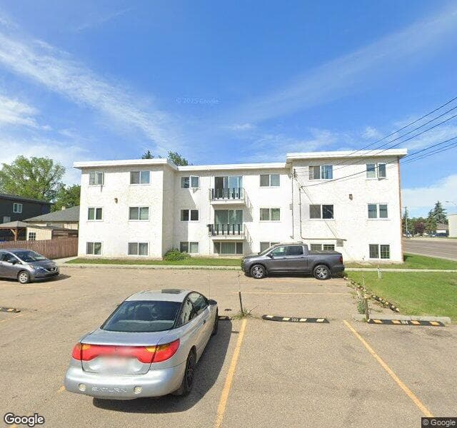 Street view of 302-11045 132 Street NW, Edmonton
