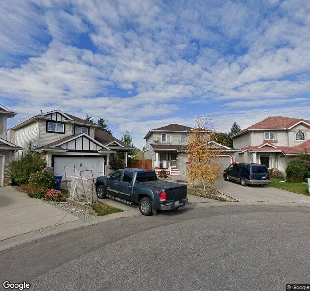 Street view of 56 Chaparral Road SE, Calgary