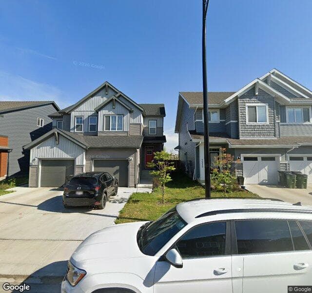 Street view of 1220 Podersky Wynd SW, Edmonton