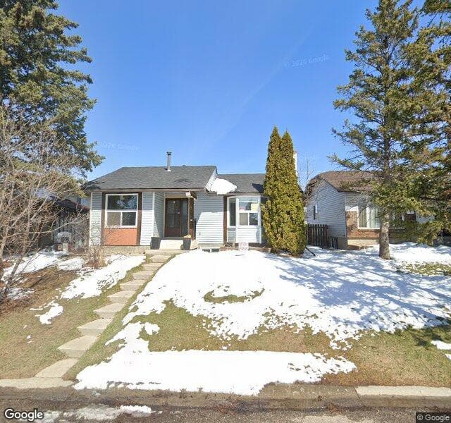 Street view of 80 Castleridge Way NE, Calgary