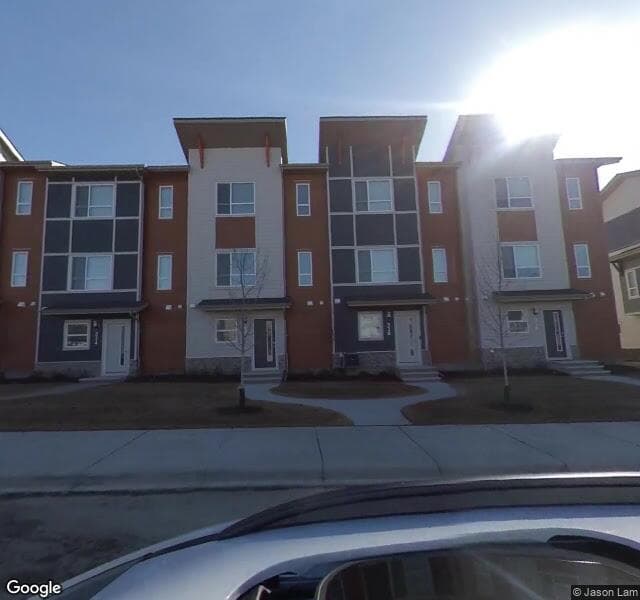 Street view of 318 Harvest Hills Way NE, Calgary
