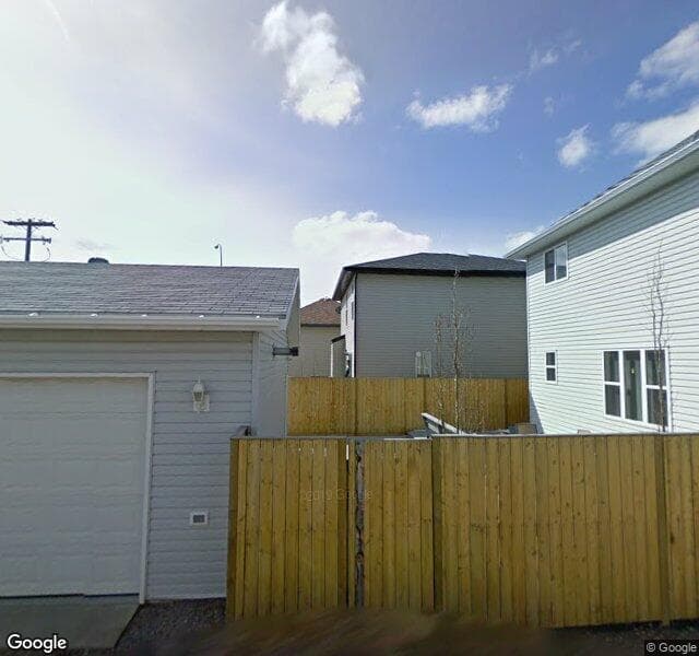 Street view of 9722 Harvest Hills Link NE, Calgary