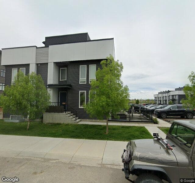 Street view of 106-338 Seton Circle SE, Calgary