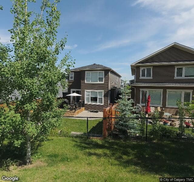 Street view of 52 Crestbrook Link SW, Calgary