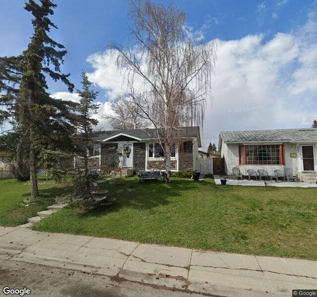 Street view of 6803 Malvern Road NE, Calgary