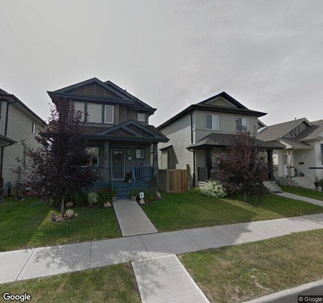 Street view of 21207 59 Avenue NW, Edmonton