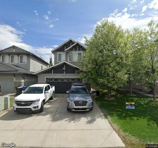 Street view of 59 Chapman Green SE, Calgary