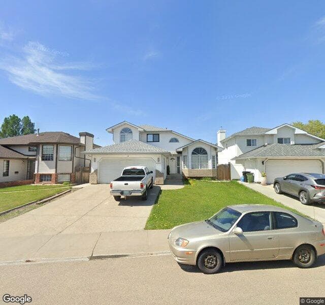 Street view of 15908 59 Street NW, Edmonton