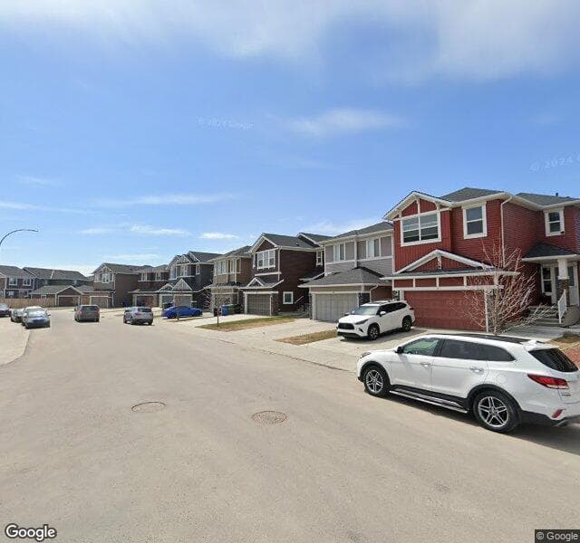 Street view of 29 Redstone Heath NE, Calgary