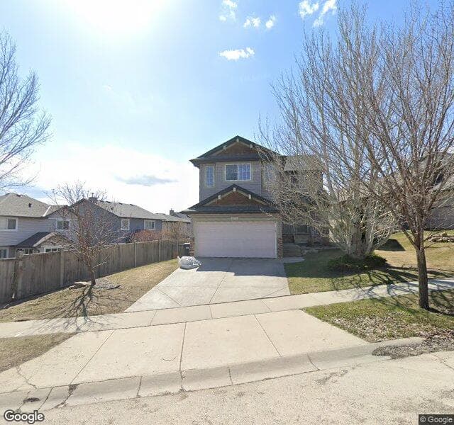 Street view of 307 Hidden Creek Boulevard NW, Calgary