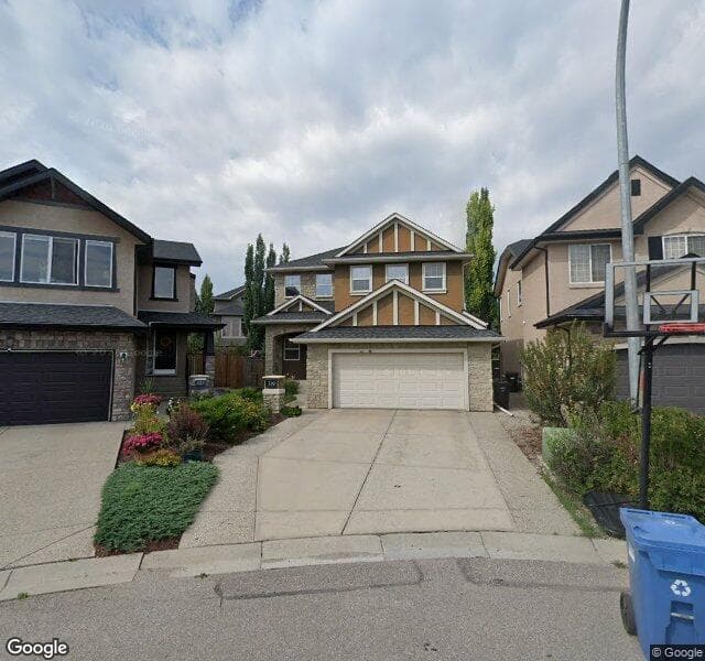 Street view of 319 Valley Crest Court NW, Calgary