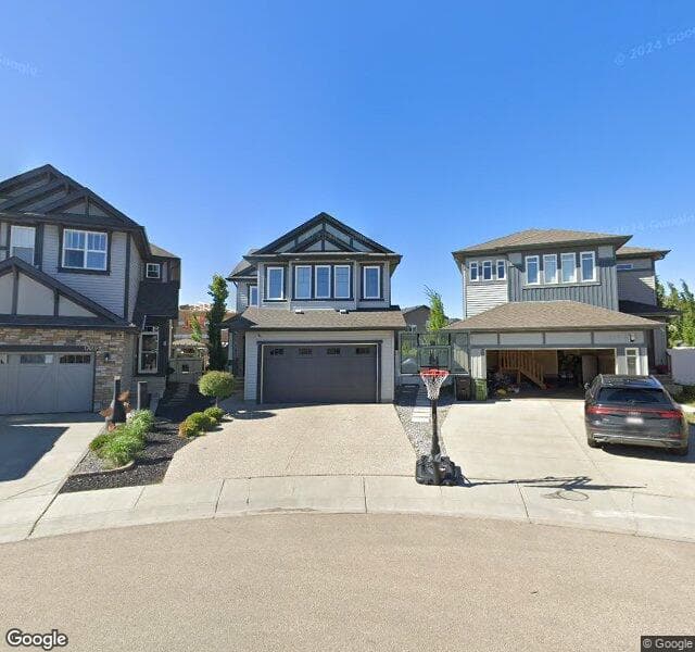 Street view of 17015 70 Street NW, Edmonton