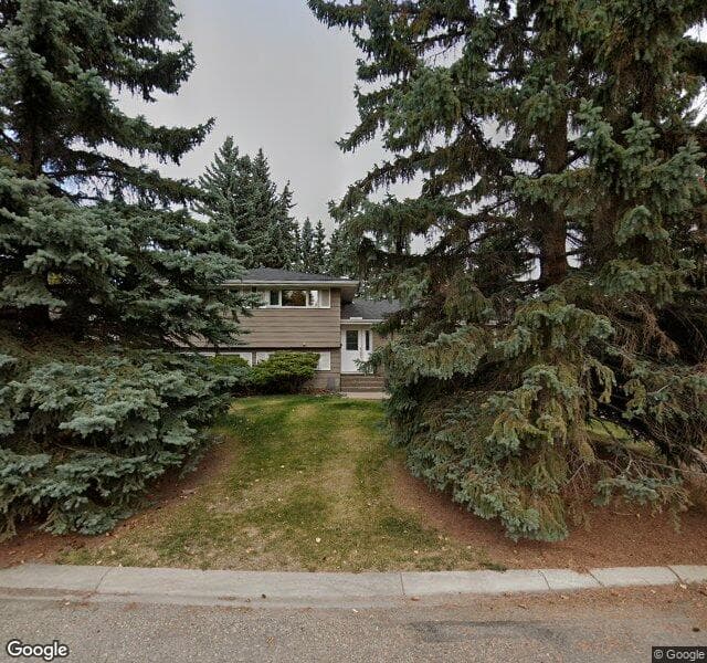 Street view of 6705 Leeson Court SW, Calgary