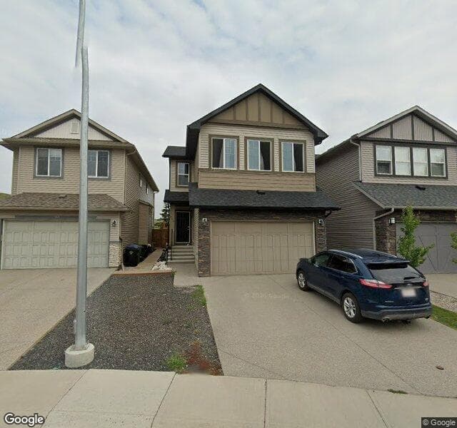 Street view of 359 Chaparral Valley Way SE, Calgary