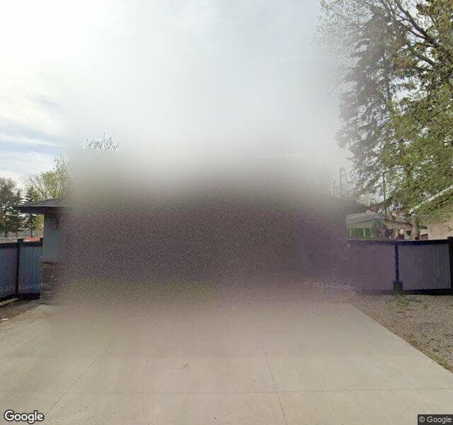 Street view of 9643 152 Street NW, Edmonton