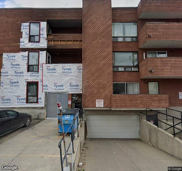 Street view of 304-10026 112 Street NW, Edmonton