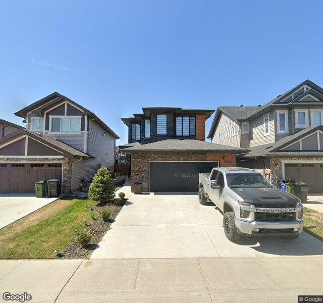 Street view of 2640 194 Street NW, Edmonton