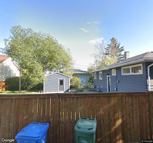 Street view of 1A Willow Crescent SW, Calgary
