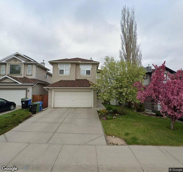 Street view of 96 Bridlewood Road SW, Calgary