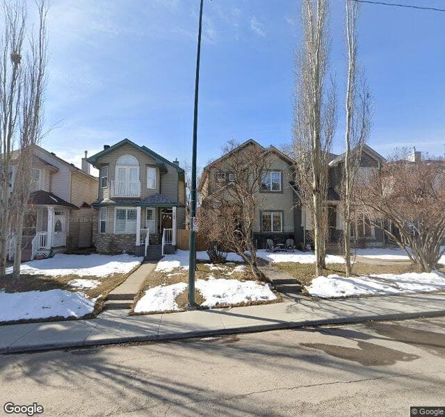 Street view of 727 52 Avenue SW, Calgary