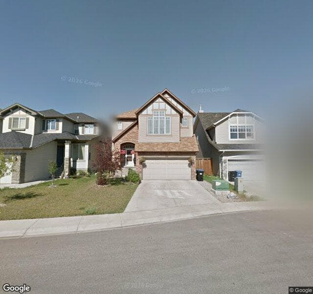 Street view of 148 Brightonstone Gardens SE, Calgary