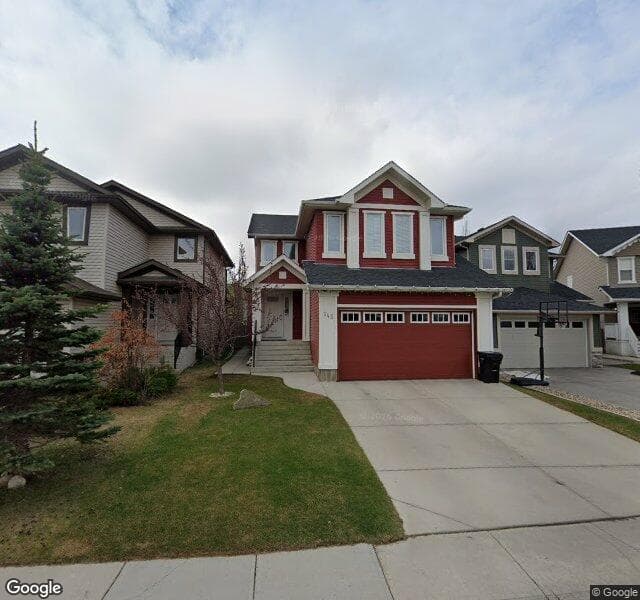 Street view of 148 Royal Oak Manor NW, Calgary