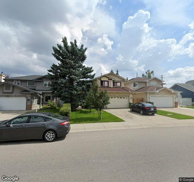 Street view of 588 Shawinigan Drive SW, Calgary