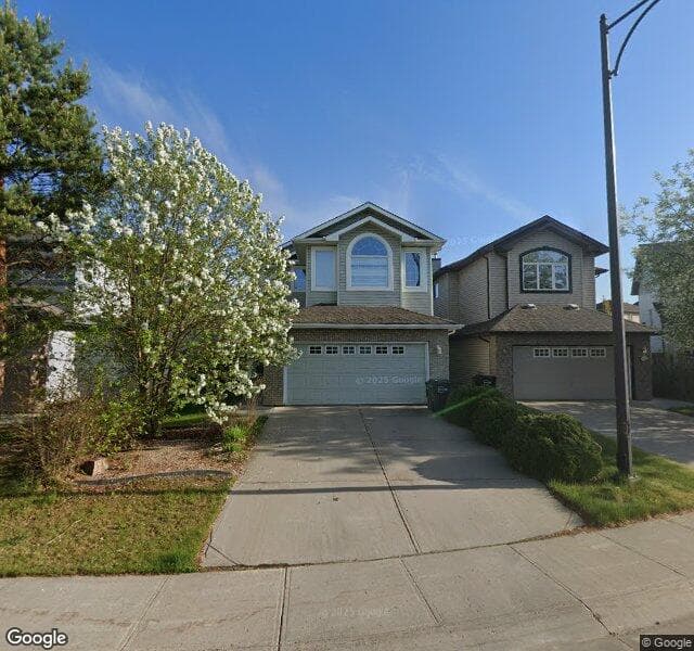 Street view of 7410 Singer Landing NW, Edmonton
